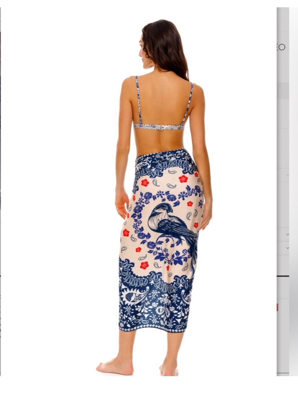NWT Agua Bendita Marine Sarong in Atma - Picture 5 of 8